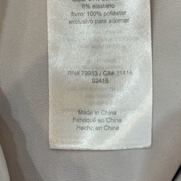 Jessica Simpson Floral Sheath Dress Women's Size Small Fitted Asymmetrical Hem - Picture 13 of 13